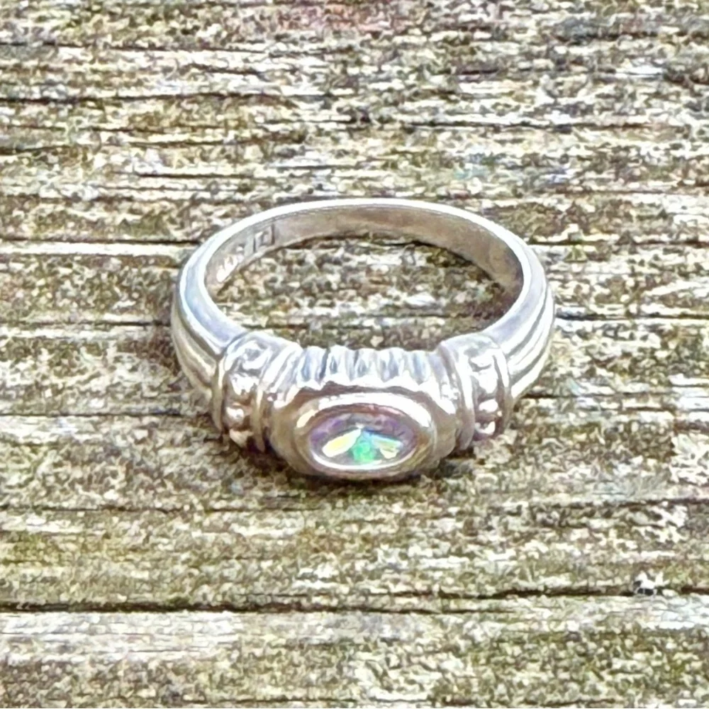 Vintage elegant silver